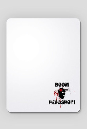 Podkładka pod mysz Boom Headshot!