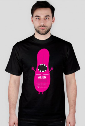 Alien tongue (język obcy) - bardzo męska koszulka
