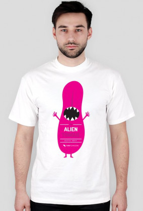 Alien tongue (język obcy) - bardzo męska koszulka
