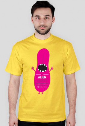 Alien tongue (język obcy) - bardzo męska koszulka