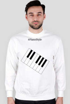 Bluza biała PianoStyle