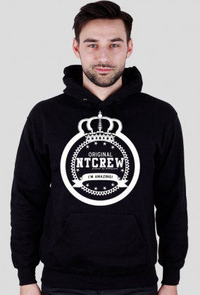 ntCREW Original | Bluza czarna | Męska