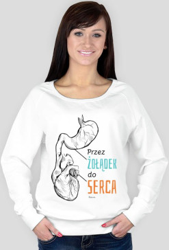 Przez żołądek do serca. Bluza!