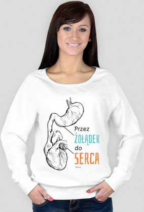 Przez żołądek do serca. Bluza!