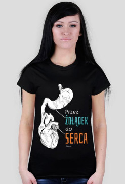 Przez żołądek do serca! Na czarno.
