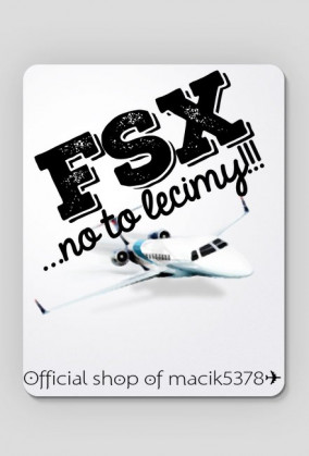 PODKŁADKA POD MYSZ FSX ✈