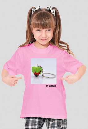 Truskawka - koszulka dziewczęca