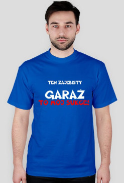 Garaż niebieska