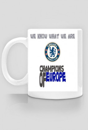 Chelsea - Champions of Europe kubek