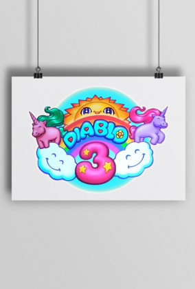 Plakat My Little Diablo 3