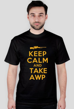 KEEP CALM AND TAKE AWP - YELLOW
