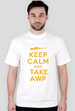 KEEP CALM AND TAKE AWP - YELLOW