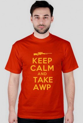 KEEP CALM AND TAKE AWP - YELLOW