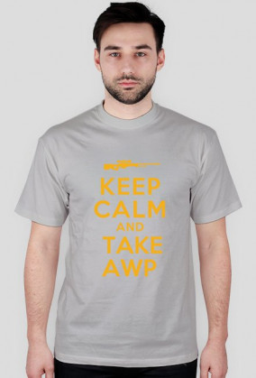 KEEP CALM AND TAKE AWP - YELLOW