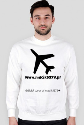 BLUZA MACIK5378 (CZARNY) ✈