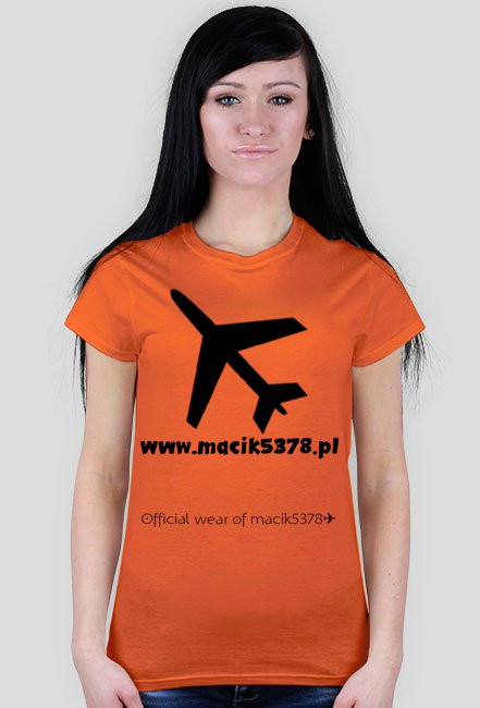KOSZULKA MACIK5378 (CZARNY) ✈