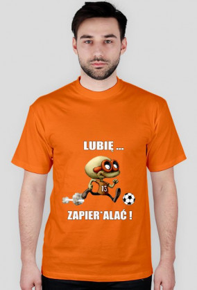 Koszulka z napisem LUBIĘ ZAPIERDALAĆ