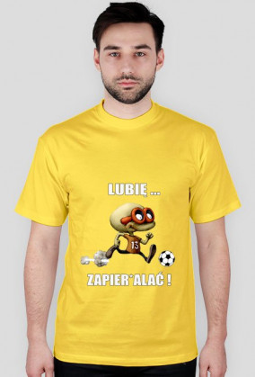 Koszulka z napisem LUBIĘ ZAPIERDALAĆ