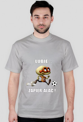 Koszulka z napisem LUBIĘ ZAPIERDALAĆ