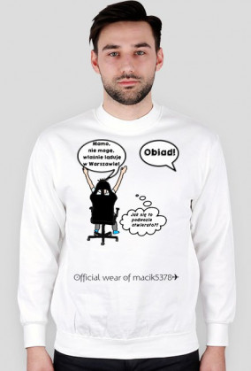 BLUZA "OBIAD!" ✈