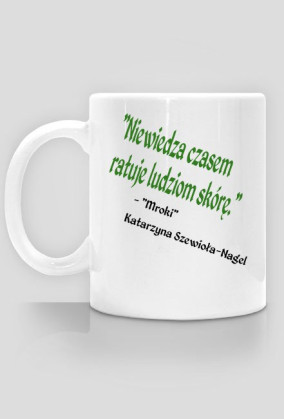 Kubek  z cytatem