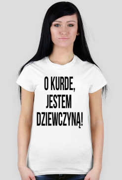 KOSZULKA DAMSKA z nadrukiem