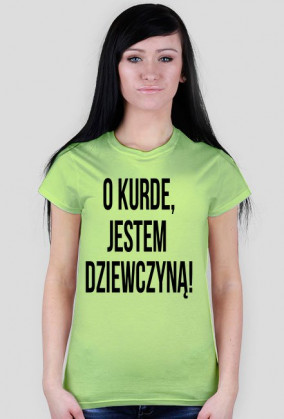 KOSZULKA DAMSKA z nadrukiem