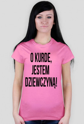 KOSZULKA DAMSKA z nadrukiem