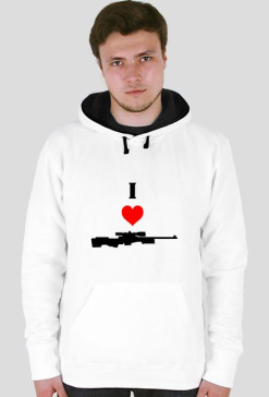 BLUZA I LOVE AWP (Counter Strike: GO) MĘSKA