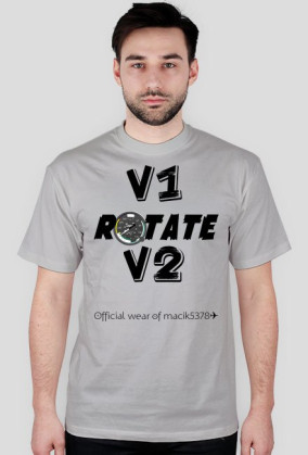 KOSZULKA V1-ROTATE-V2 ✈