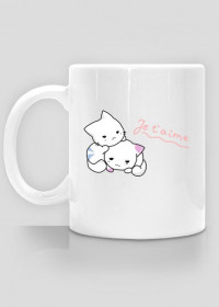 Kubek ceramiczny kotki