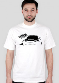 Biała koszuleczka S13 i logo tył/męska