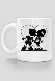 Kubek ceramiczny całusy