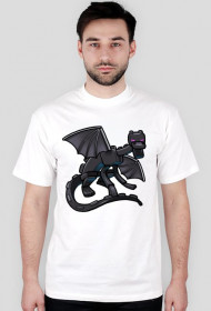 Smok minecraft - Biała