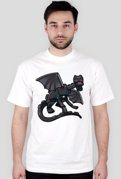 Smok minecraft - Biała