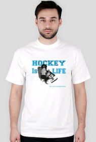 Hockey is Life white, hokej