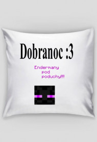 Poduszka-Biała-Enderman
