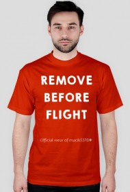 KOSZULKA REMOVE BEFORE FLIGHT ✈