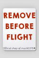 PODKŁADKA POD MYSZ REMOVE BEFORE FLIGHT ✈