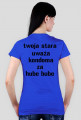 twoja stara uważa kondoma za hube bube