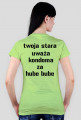 twoja stara uważa kondoma za hube bube