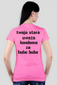 twoja stara uważa kondoma za hube bube