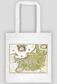 Torba z mapą Prus I (Caspar Henneberger)