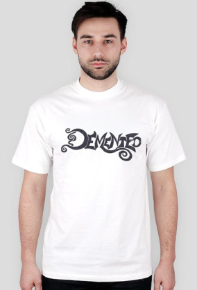 Demented koszulka white