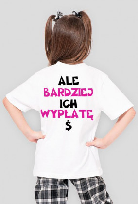 KOSZULKA JUNIOR z nadrukiem