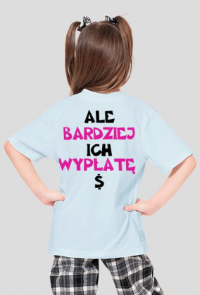 KOSZULKA JUNIOR z nadrukiem