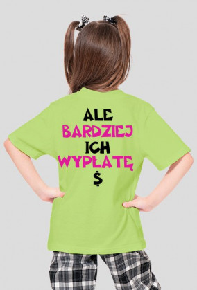 KOSZULKA JUNIOR z nadrukiem