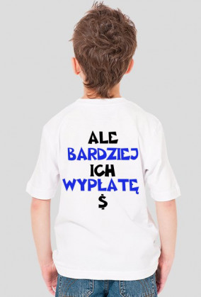 KOSZULKA JUNIOR z nadrukiem