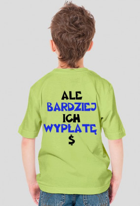 KOSZULKA JUNIOR z nadrukiem