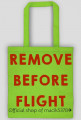 TORBA REMOVE BEFORE FLIGHT ✈